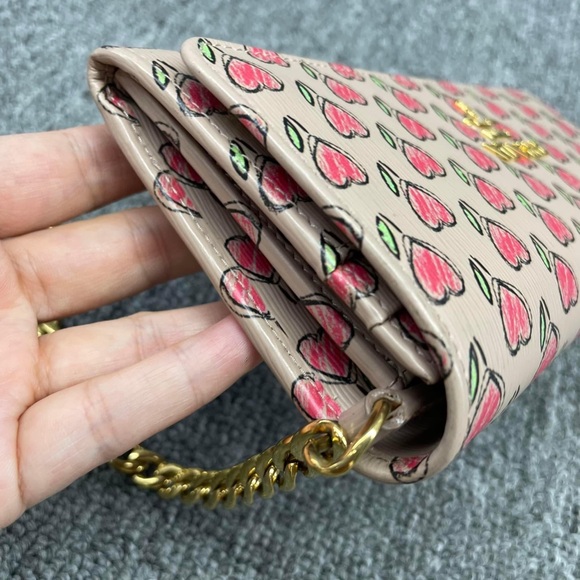 100% Authentic Prada Vitello Move Wallet on Chain - Picture 8 of 14